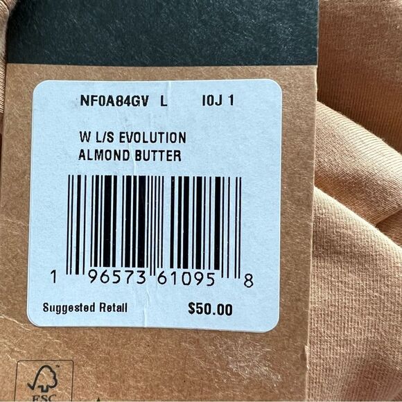 🆕 The North Face Women’s Long Sleeve Evolution Fitted Mock Neck size L - Picture 8 of 9